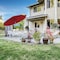 Pure Garden 10-Foot Outdoor Tilting Patio Umbrella, Red 50-100-R - alternate 4